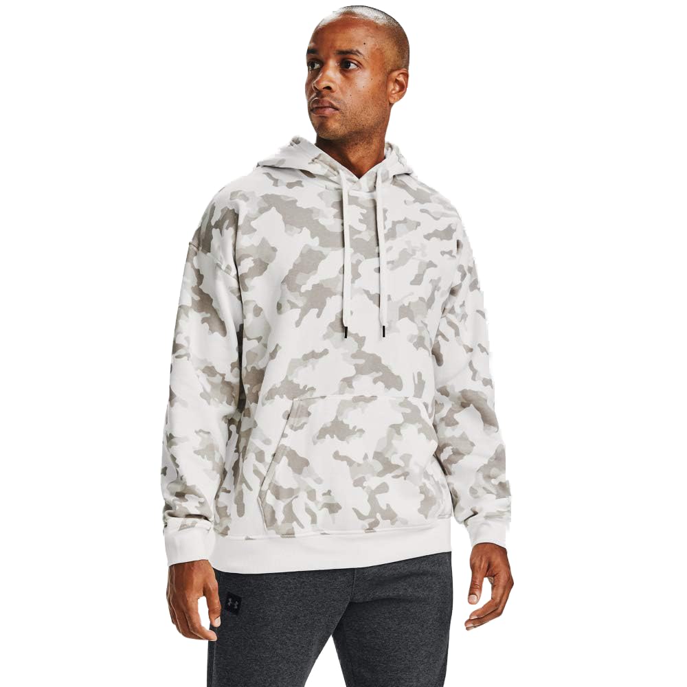 Under Armour Rival Fleece Plus Camo Hd, Onyx White (112